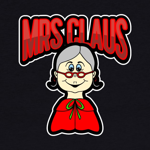 MRS Santa Claus Merry Christmas by SartorisArt1